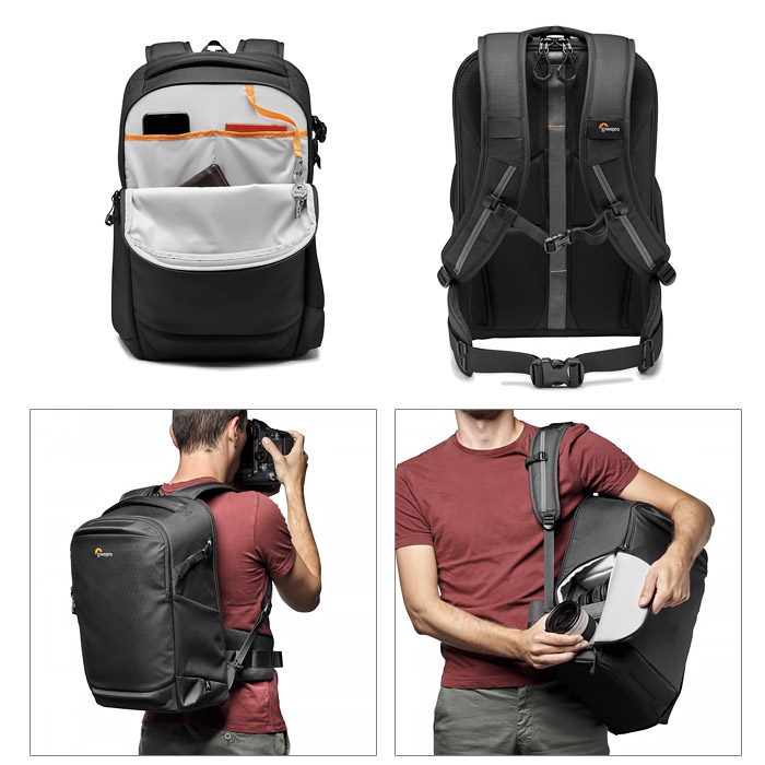 Lowepro Flipside 400 AW III〔火箭手三代〕雙肩後背相機包黑色